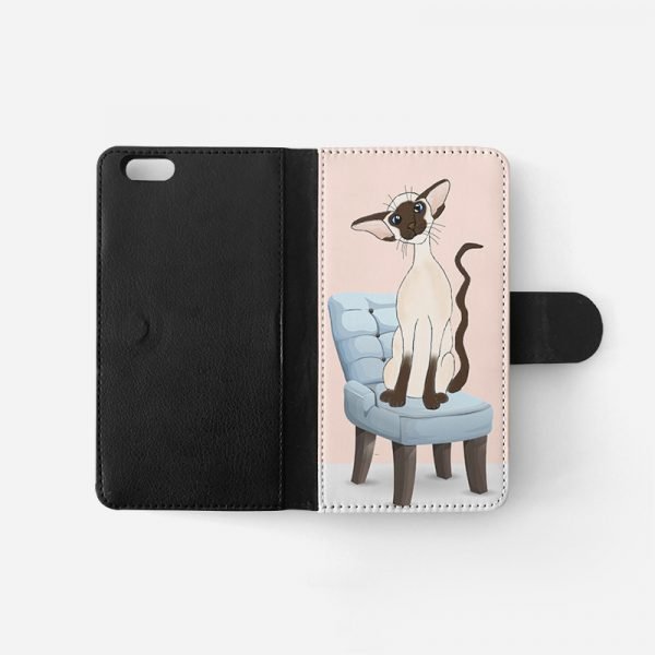 Siamese Cat Phone Case - Image 4