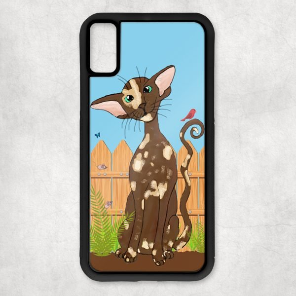 Oriental Cat Phone Case - Image 3