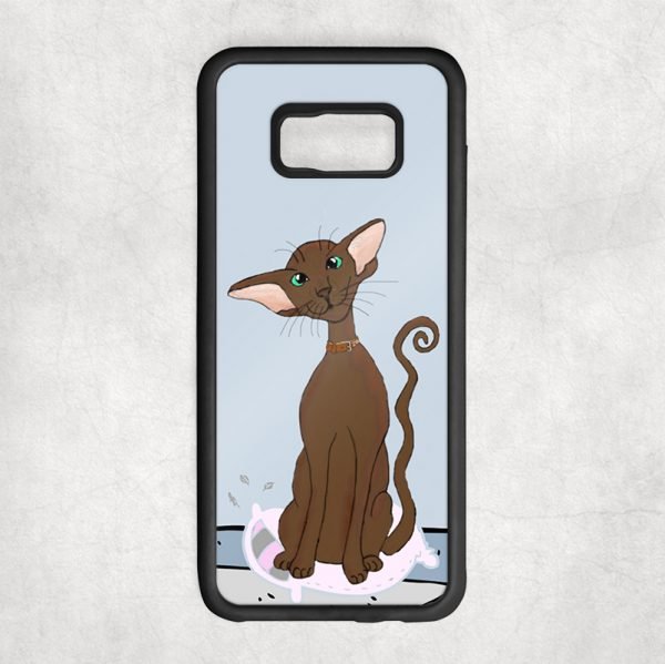 Oriental Cat Phone Case - Image 2