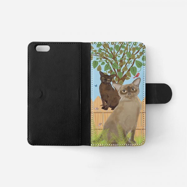 Burmese Cat Phone Case - Image 2