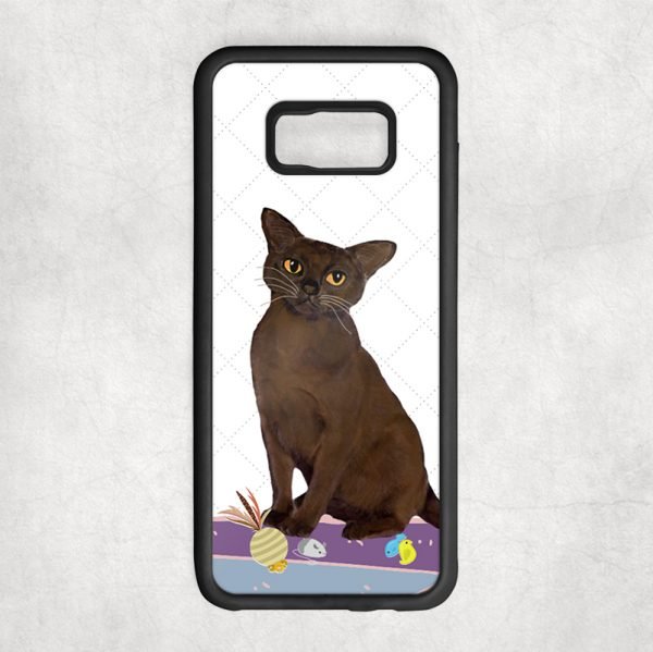 Burmese Cat Phone Case - Image 2