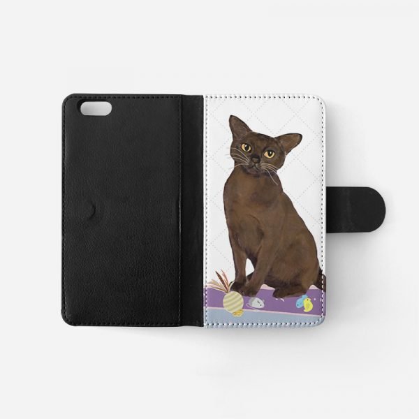 Burmese Cat Phone Case - Image 3