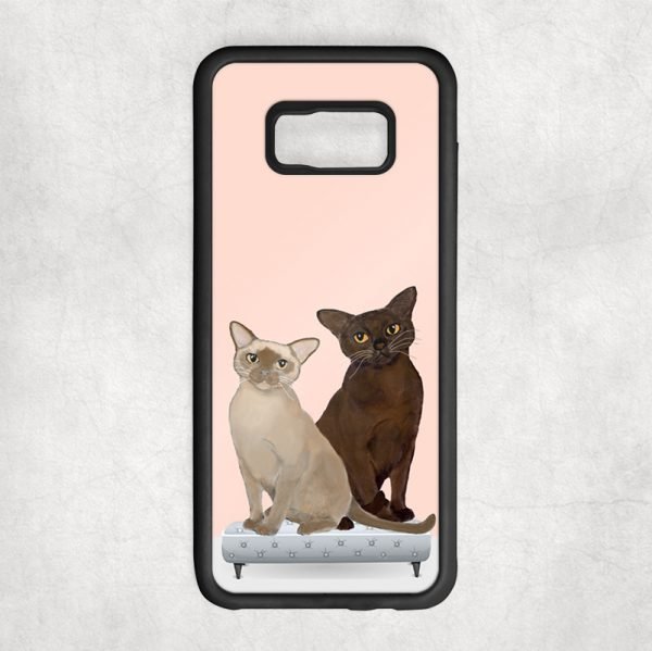 Burmese Cat Phone Case - Image 4