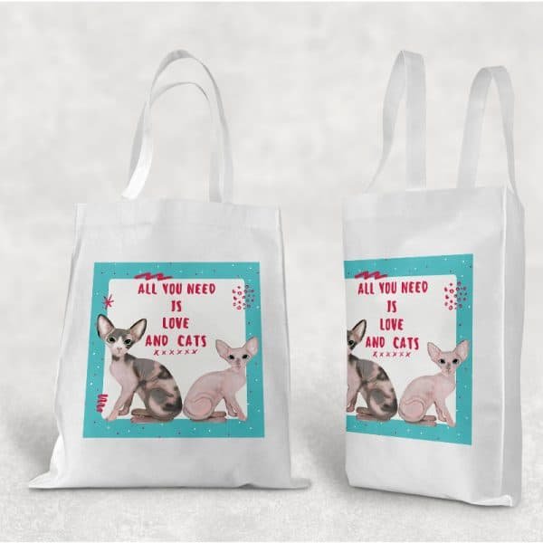 Sphynx Tote Bags