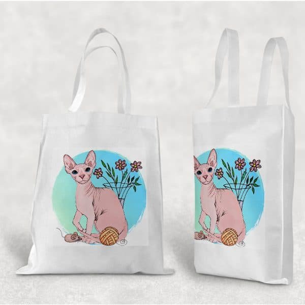 Sphynx Tote Bags - Image 2