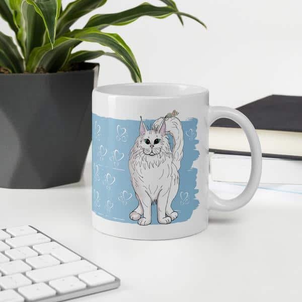 Maine Coon Cat Mug - Image 5