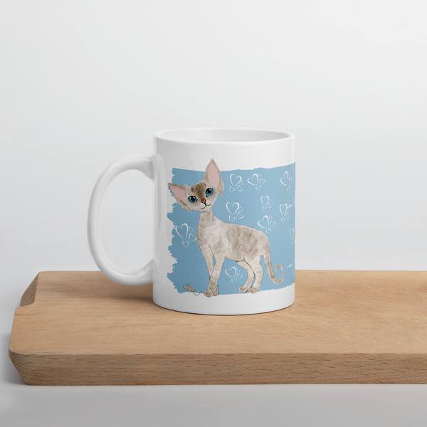 Devon Rex Cat Mug - Image 5