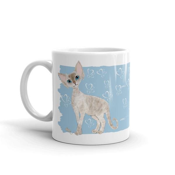 Devon Rex Cat Mug