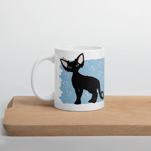 Devon Rex Cat Mug - Image 6