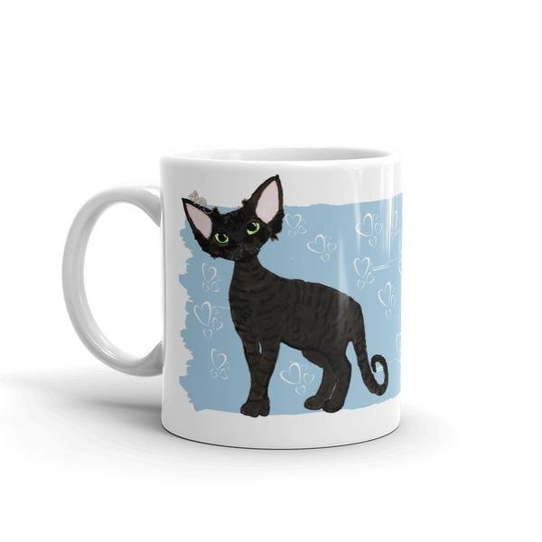 Devon Rex Cat Mug