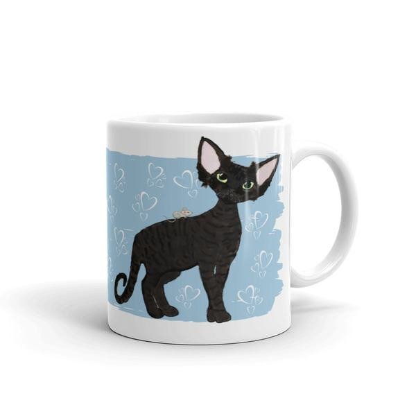 Devon Rex Cat Mug - Image 3