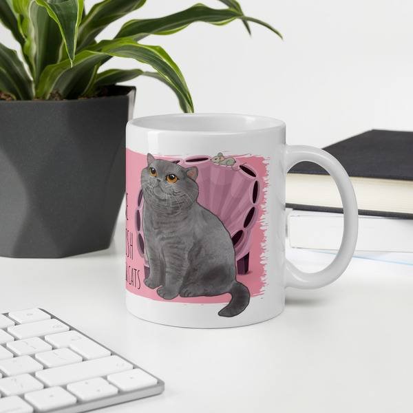 British Shorthair Cat Mug - Image 4