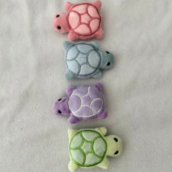 Baby Turtle Catnip Pillow Cat Toy – 4 Pack - Image 4