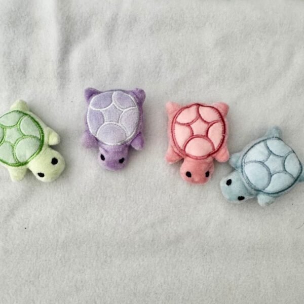 Baby Turtle Catnip Pillow Cat Toy – 4 Pack - Image 5