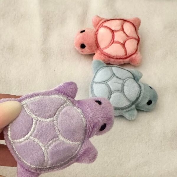 Baby Turtle Catnip Pillow Cat Toy – 4 Pack
