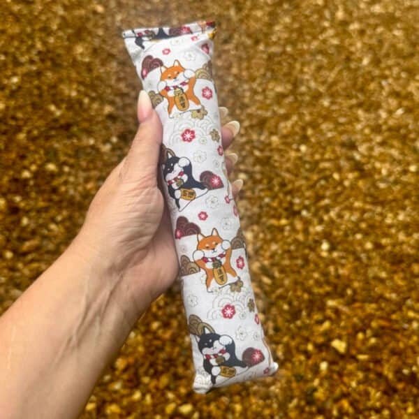 Lucky Catnip Pillow Cat Toy – Cat Print - Image 4