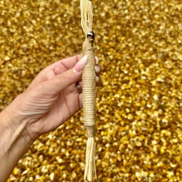 Sisal Cat Chew Stick with Bell – 100% Safe & Perfect for Teeth Cleaning