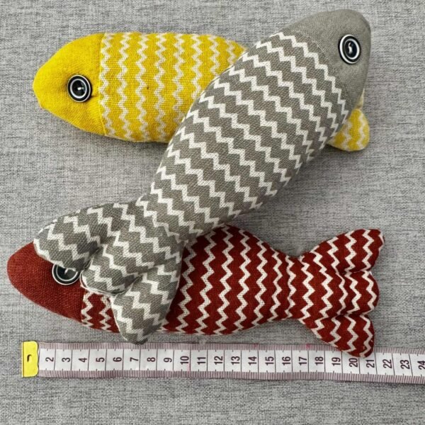 Crinkly Catnip Fish Toy - Image 5