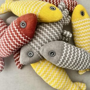 Crinkly Catnip Fish Toy