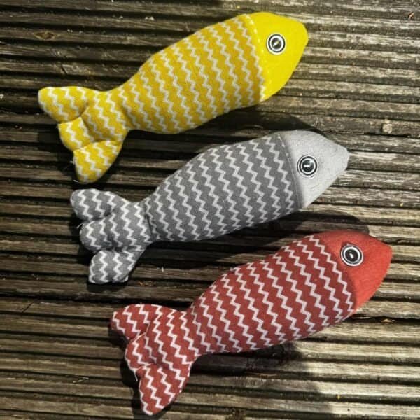 Crinkly Catnip Fish Toy - Image 2